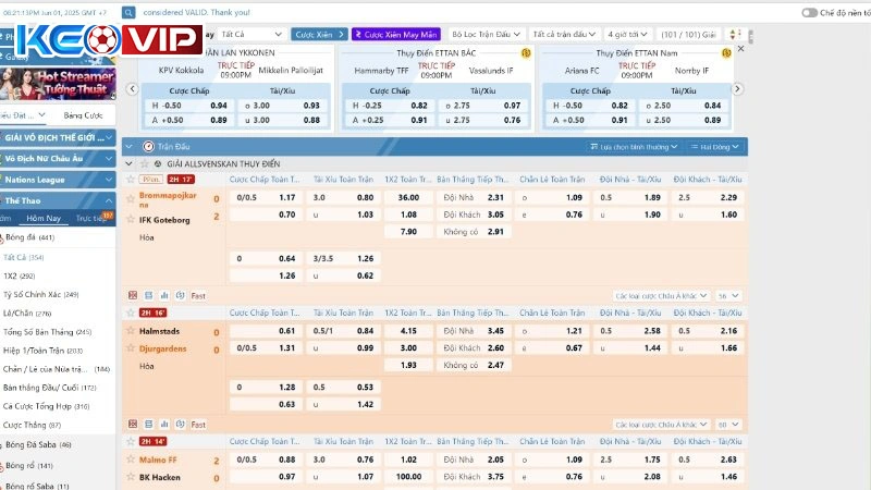 Cần tìm hiểu rõ các loại kèo cược